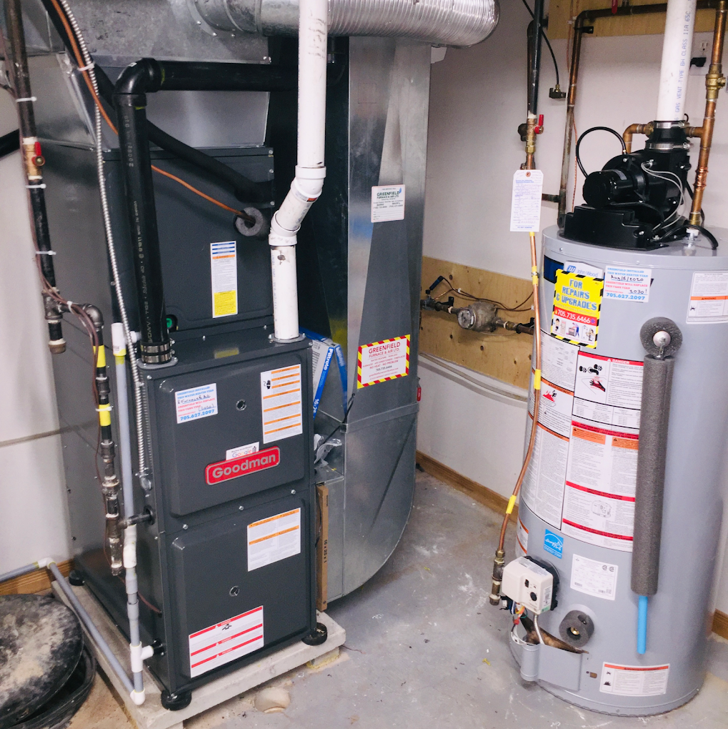 Goodman furnace and water heater installation